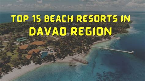 beach resorts in davao city|The Best Davao City Beach Resorts of 2022 (with Prices).